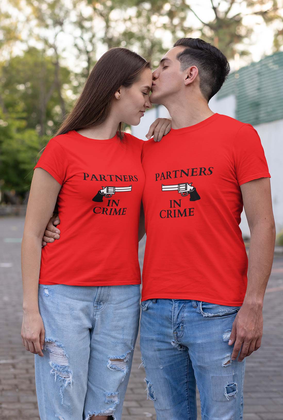 Partners In Crime Couple's T-Shirt