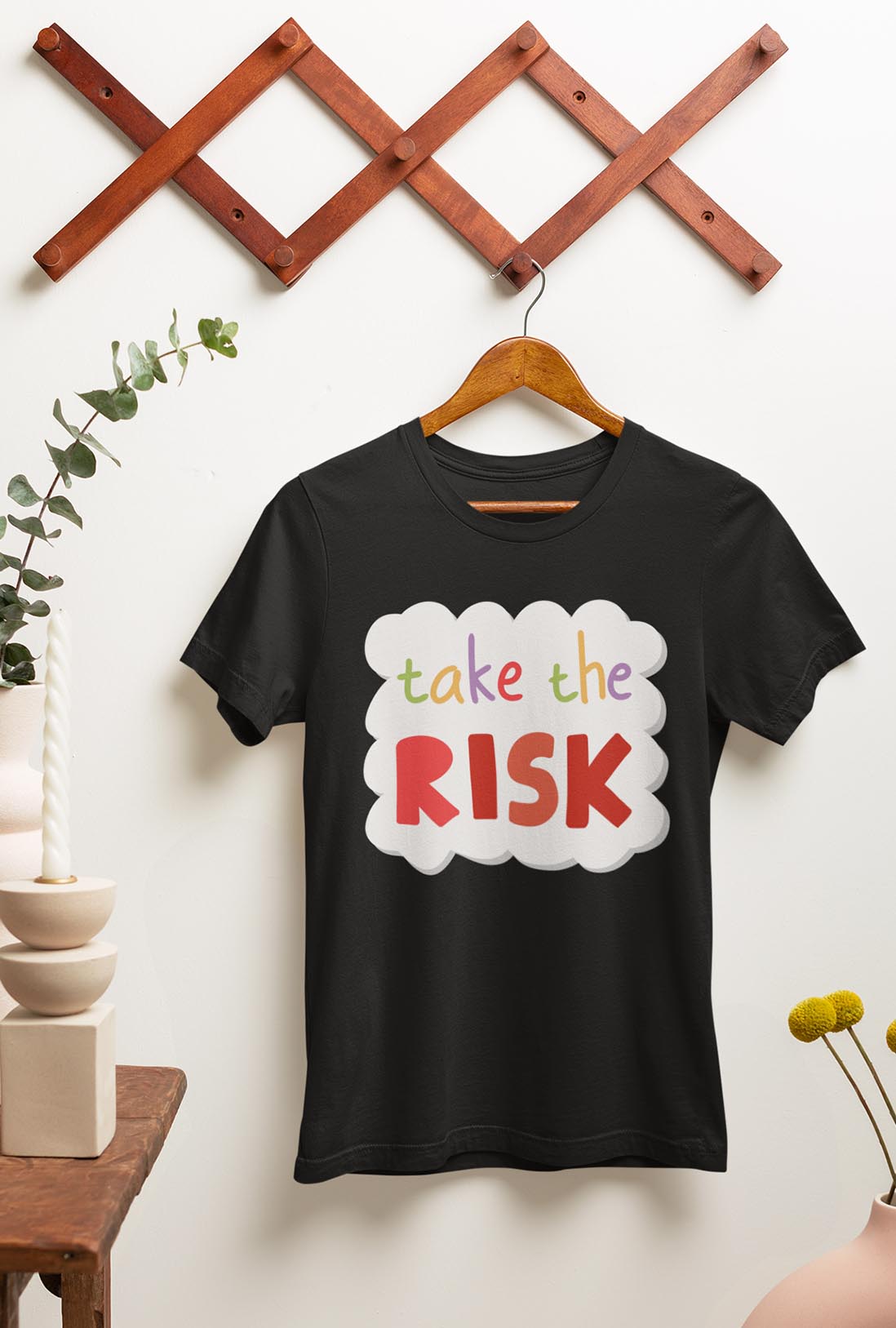 Take The Risk Women's Cotton T-Shirt