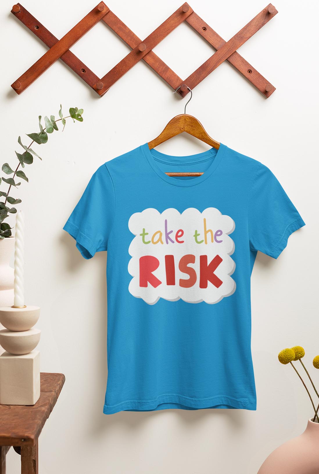 Take The Risk Women's Cotton T-Shirt