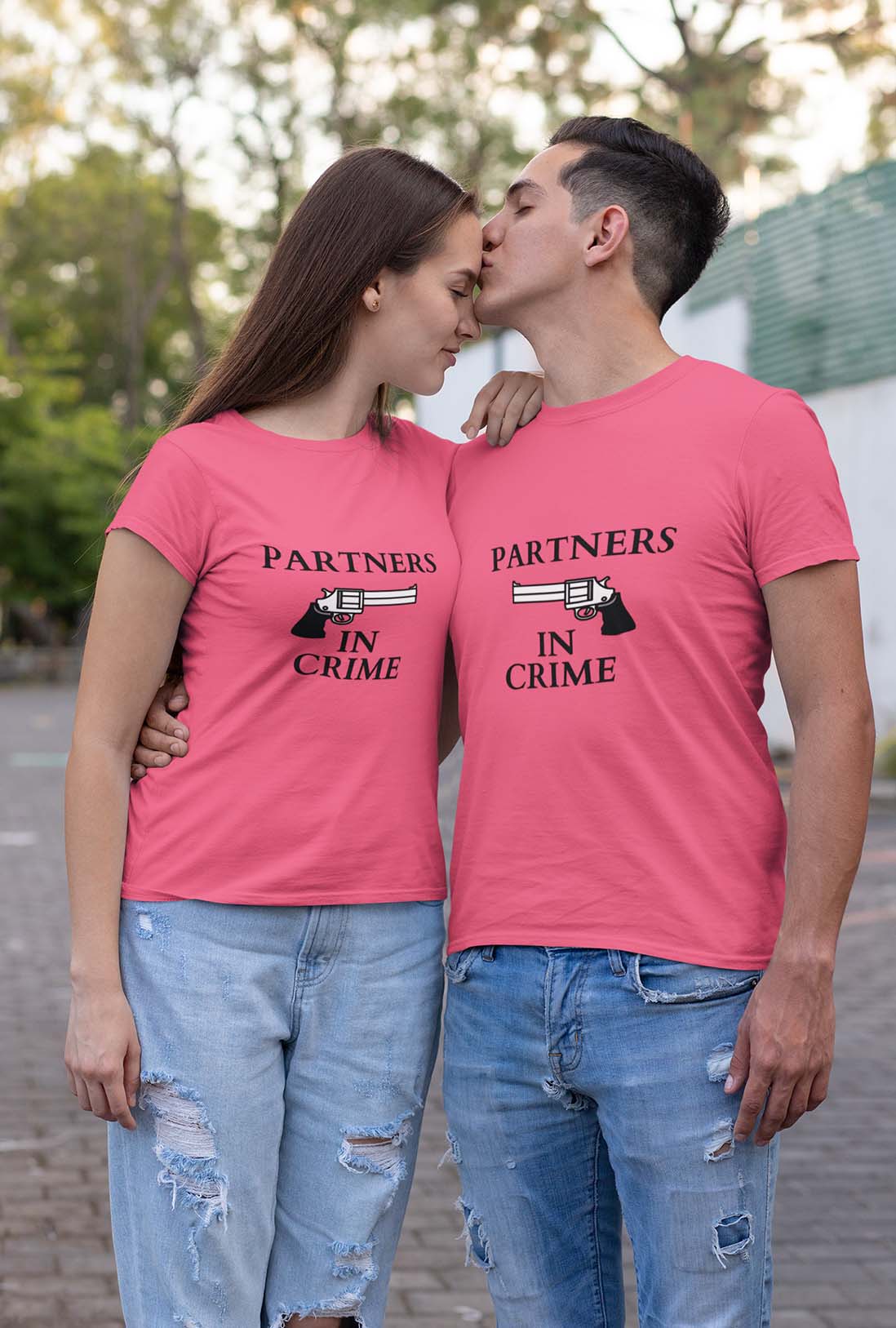 Partners In Crime Couple's T-Shirt