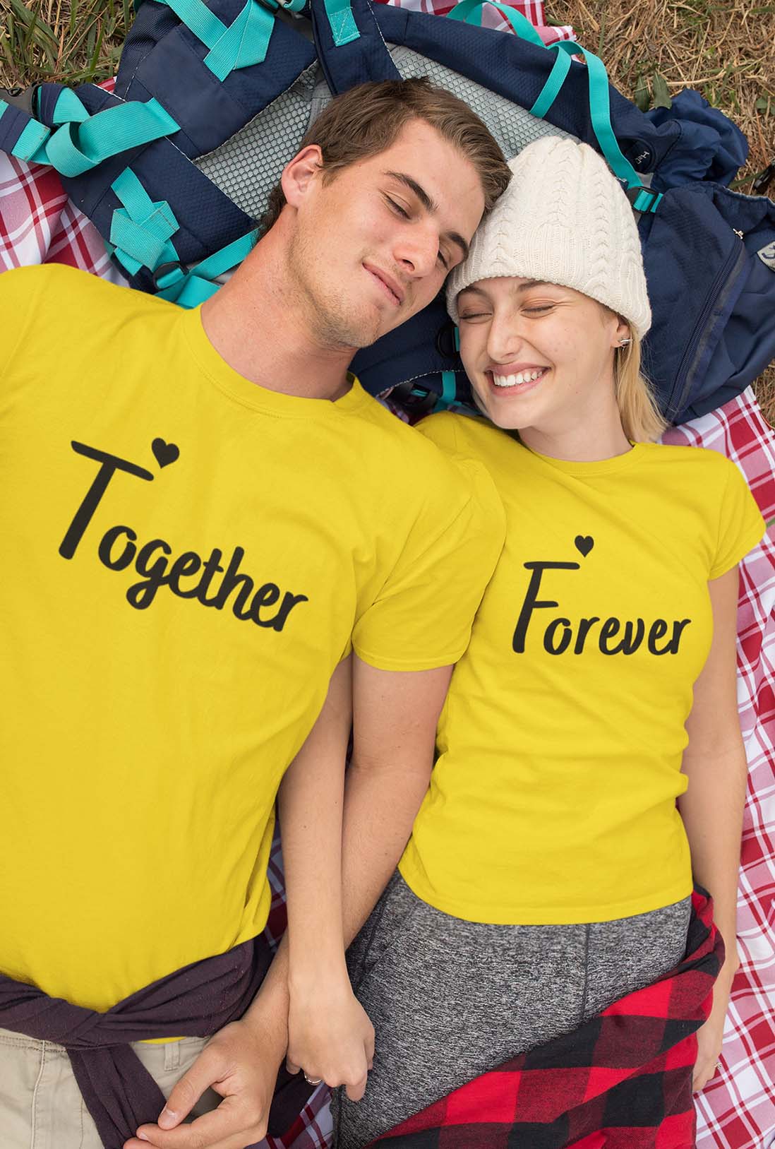 Together And Forever Couple's T-Shirt