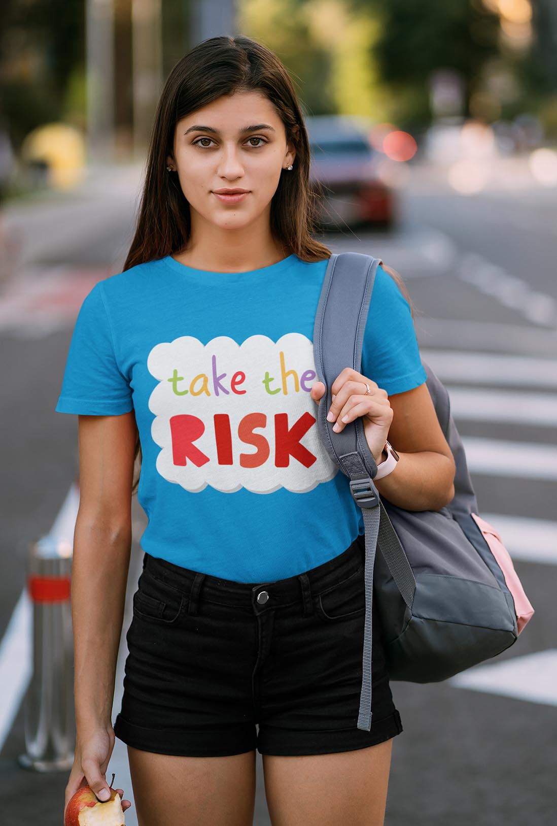 Take The Risk Women's Cotton T-Shirt