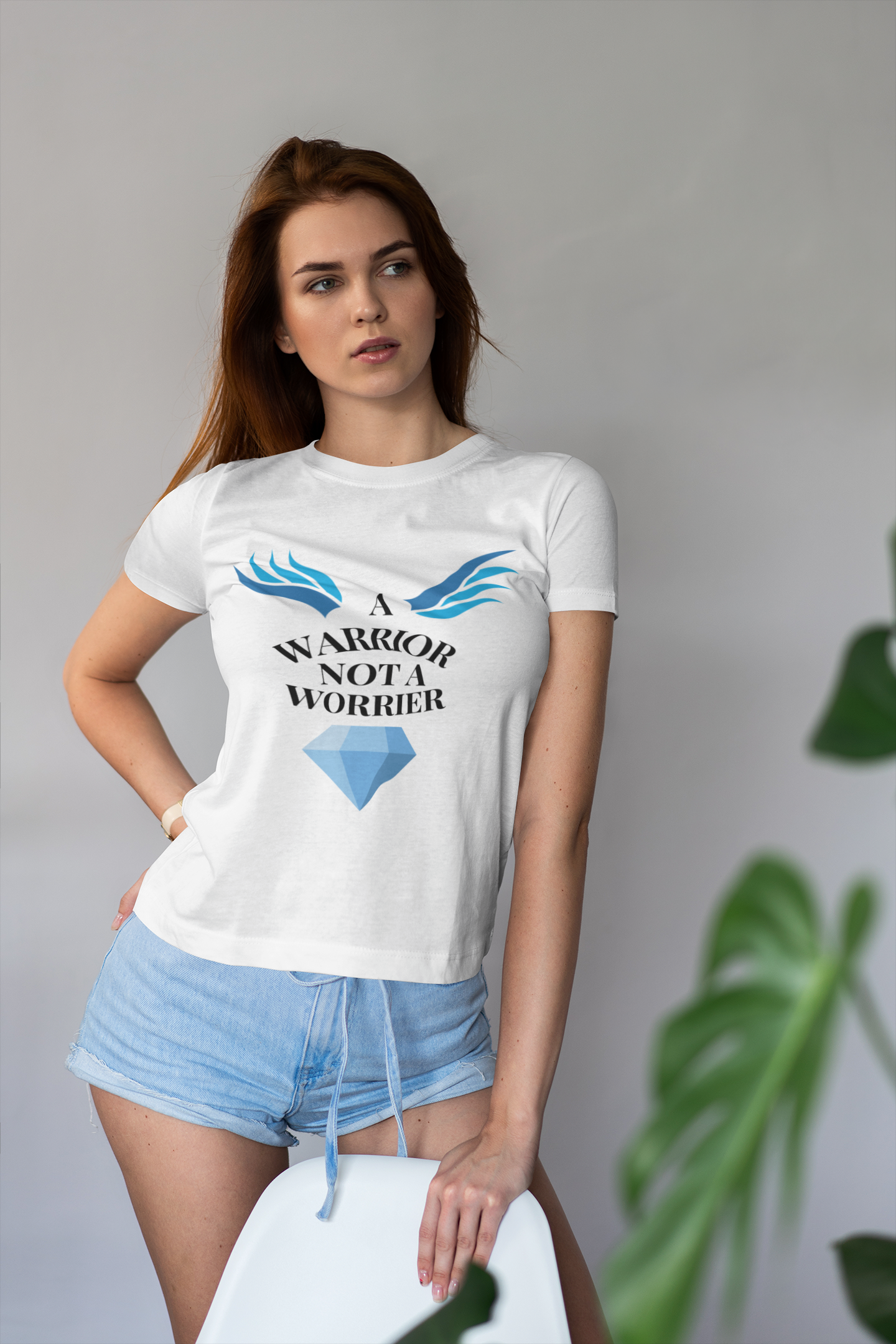 A Warrior Women's Cotton T-Shirt