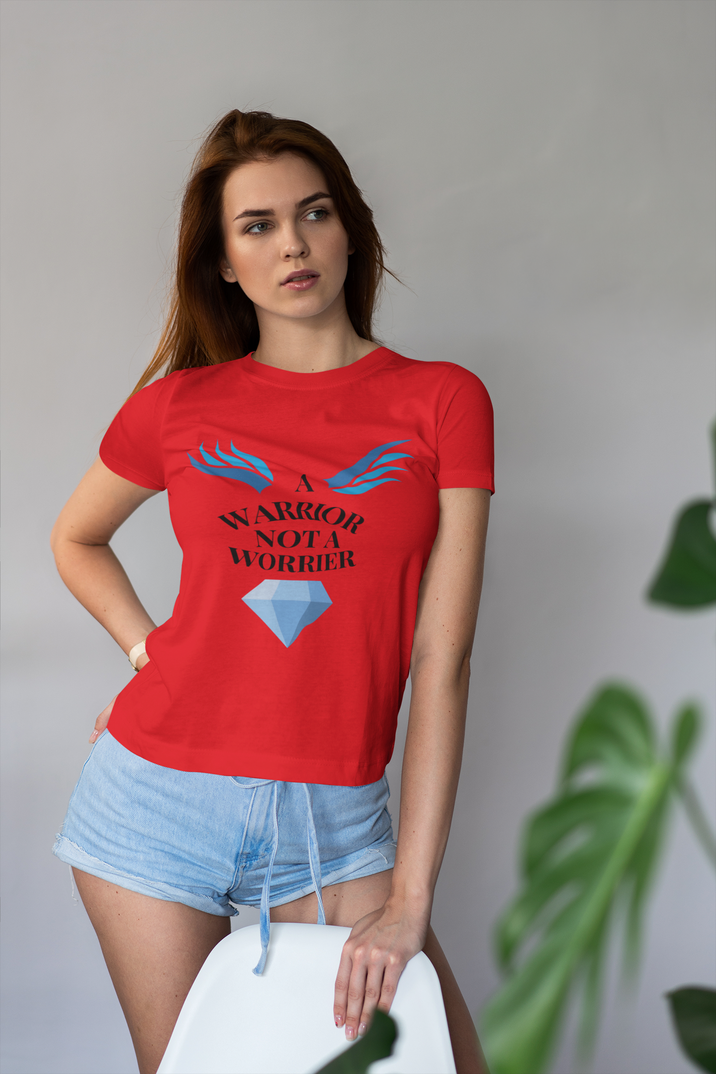 A Warrior Women's Cotton T-Shirt